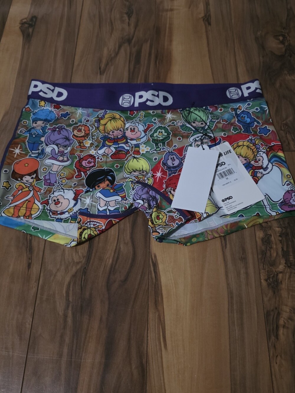 PSD Rainbow Bright Womens Boxers Medium NWT